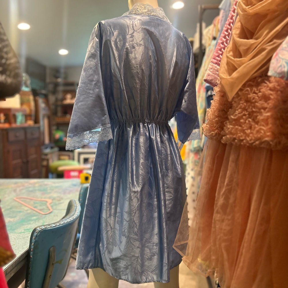 Vintage Blue Robe - Picture 4 of 12